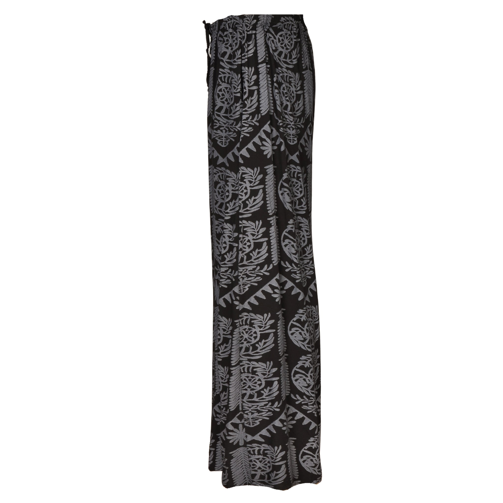 Ethnic print palazzo pants