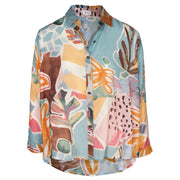 Multi print shirt