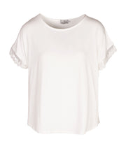 Lace trim t-shirt