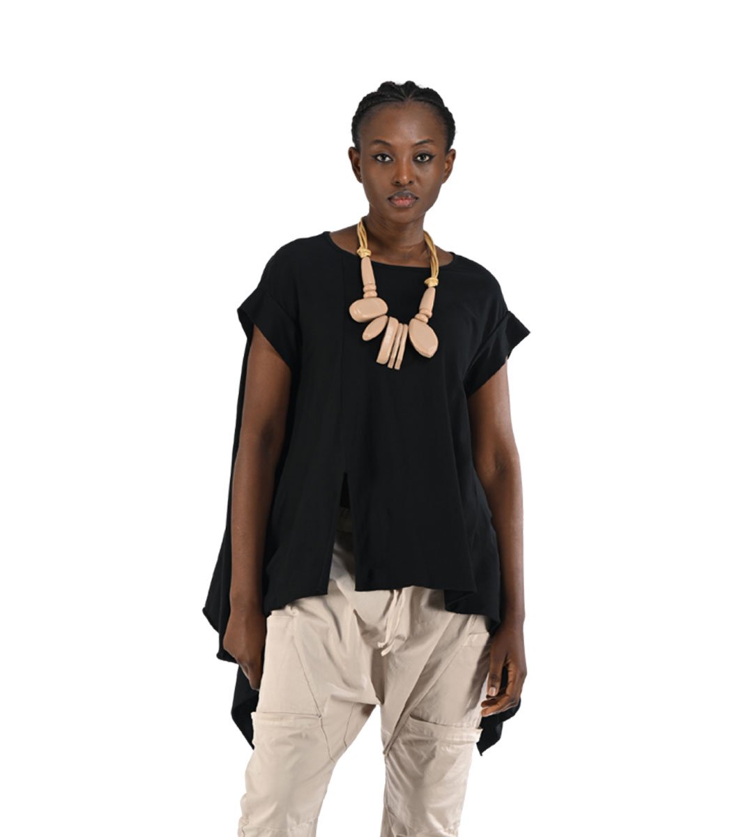 Cap sleeve pointy top