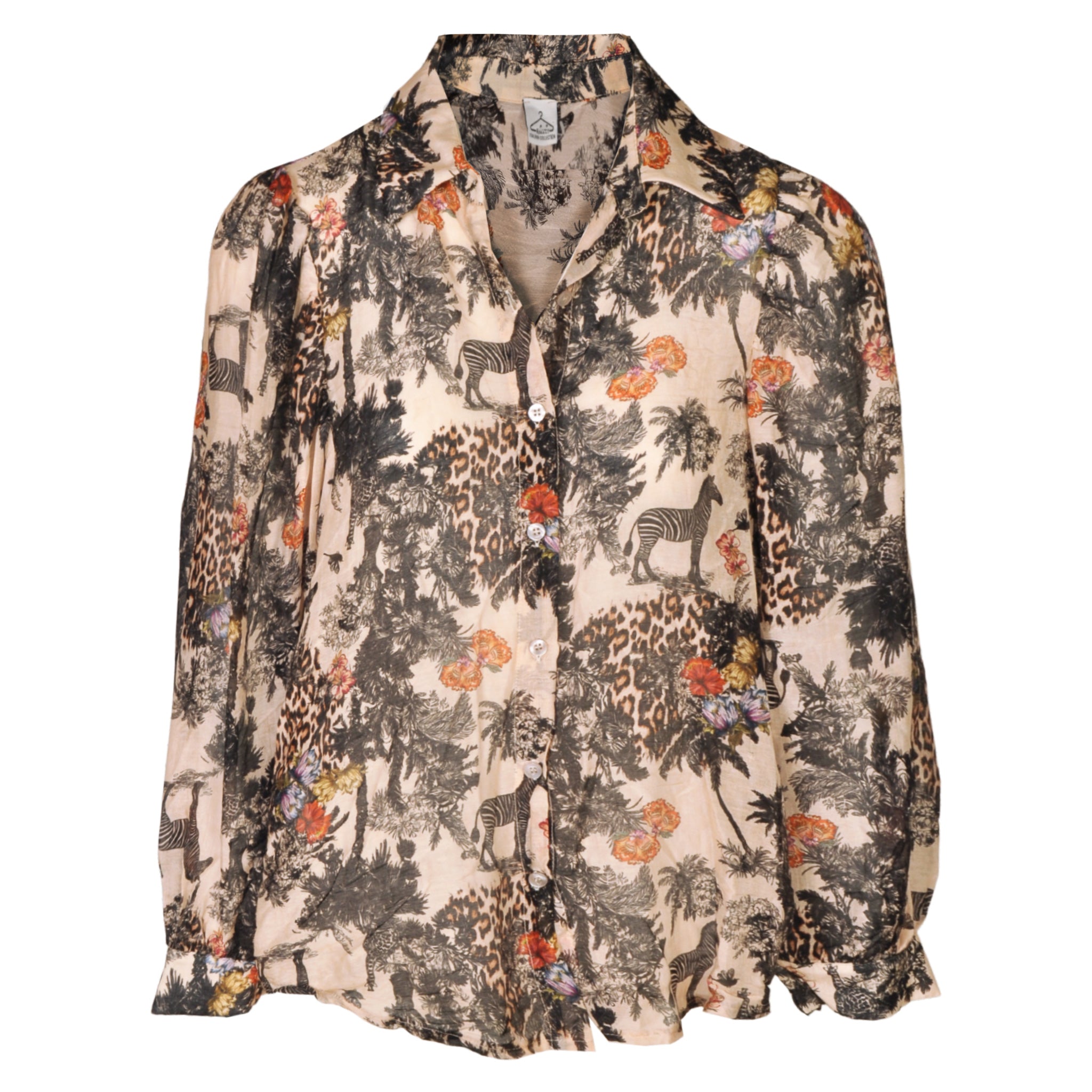 Zebra toile print shirt