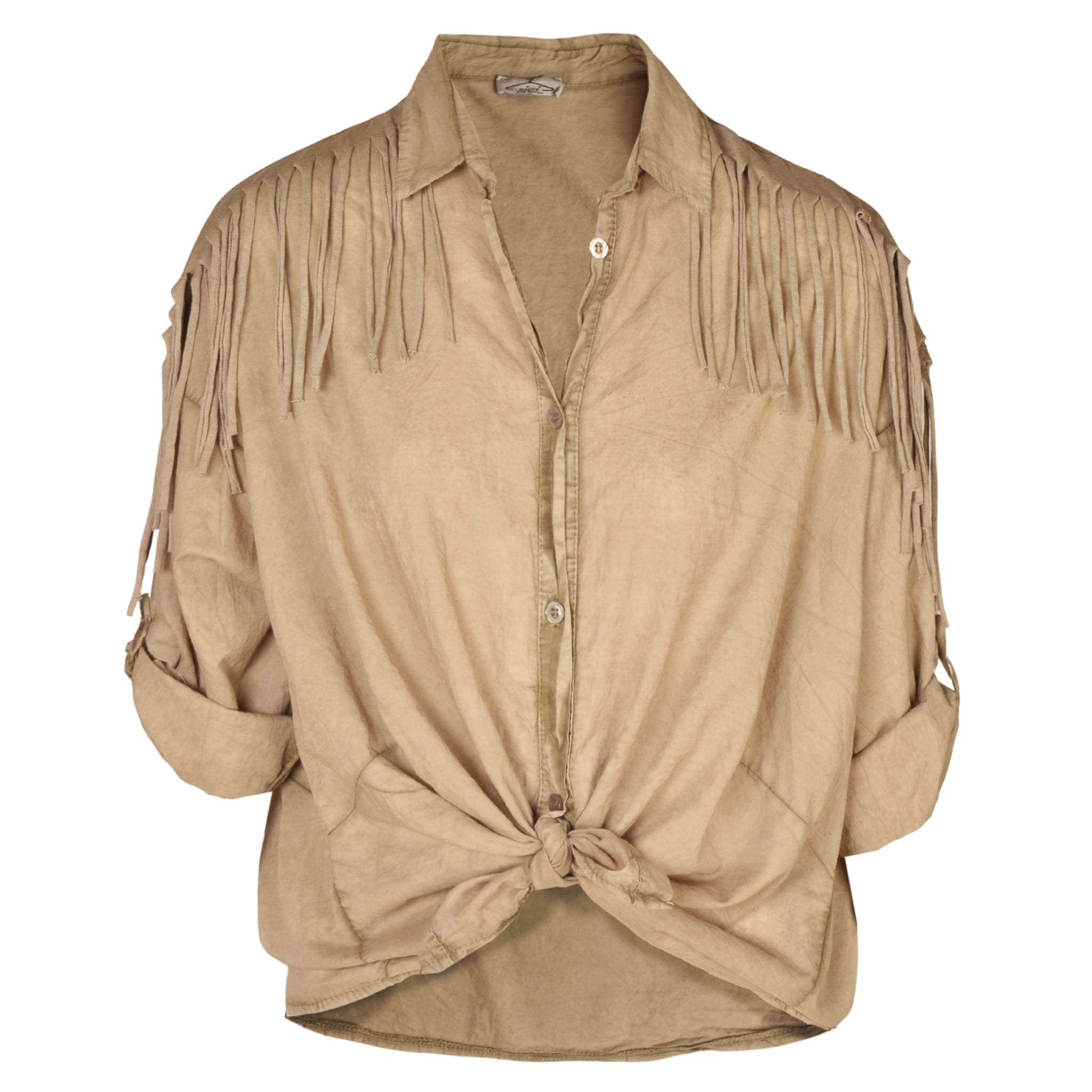Fringe detail washed top