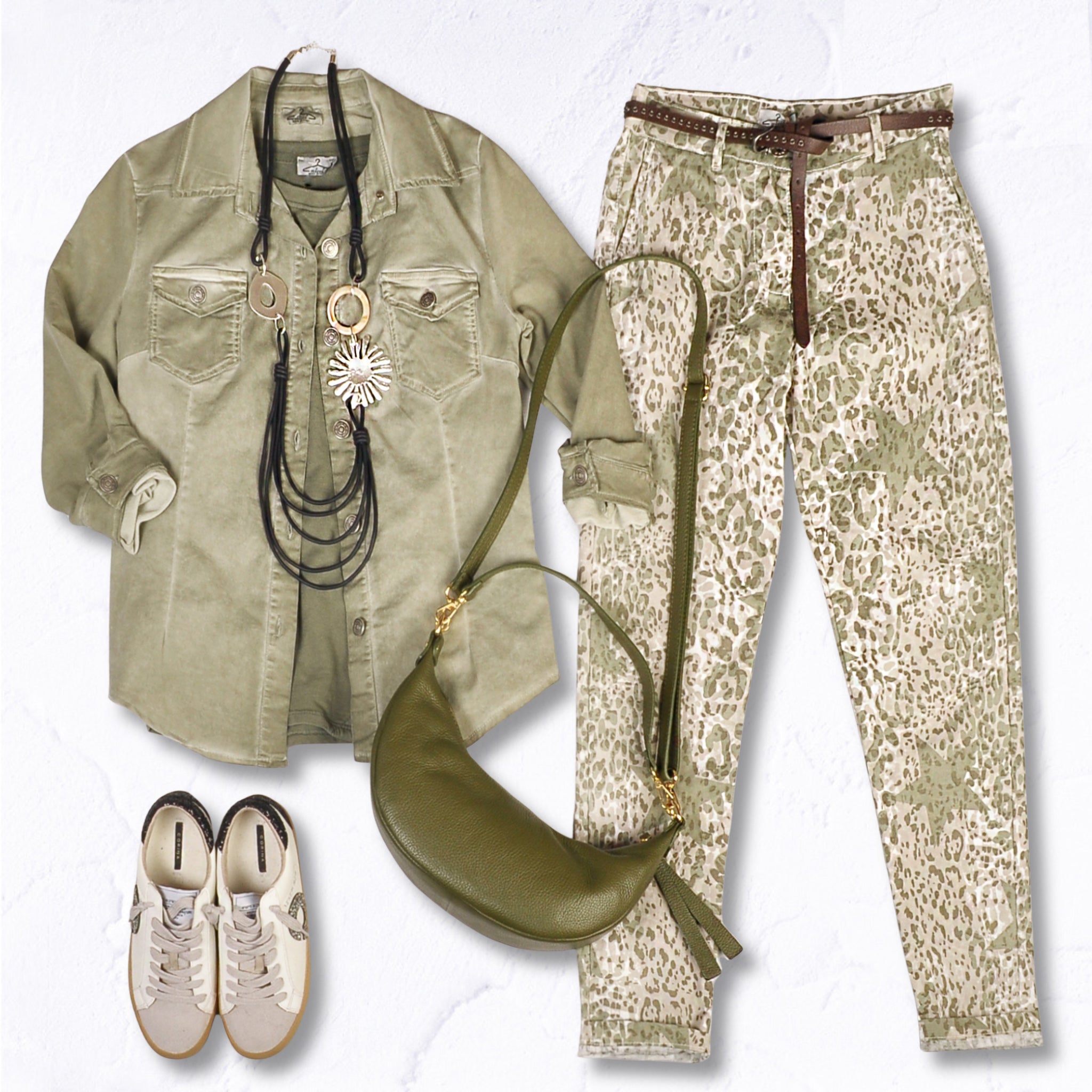 2-Textured overdyed denim style shirt