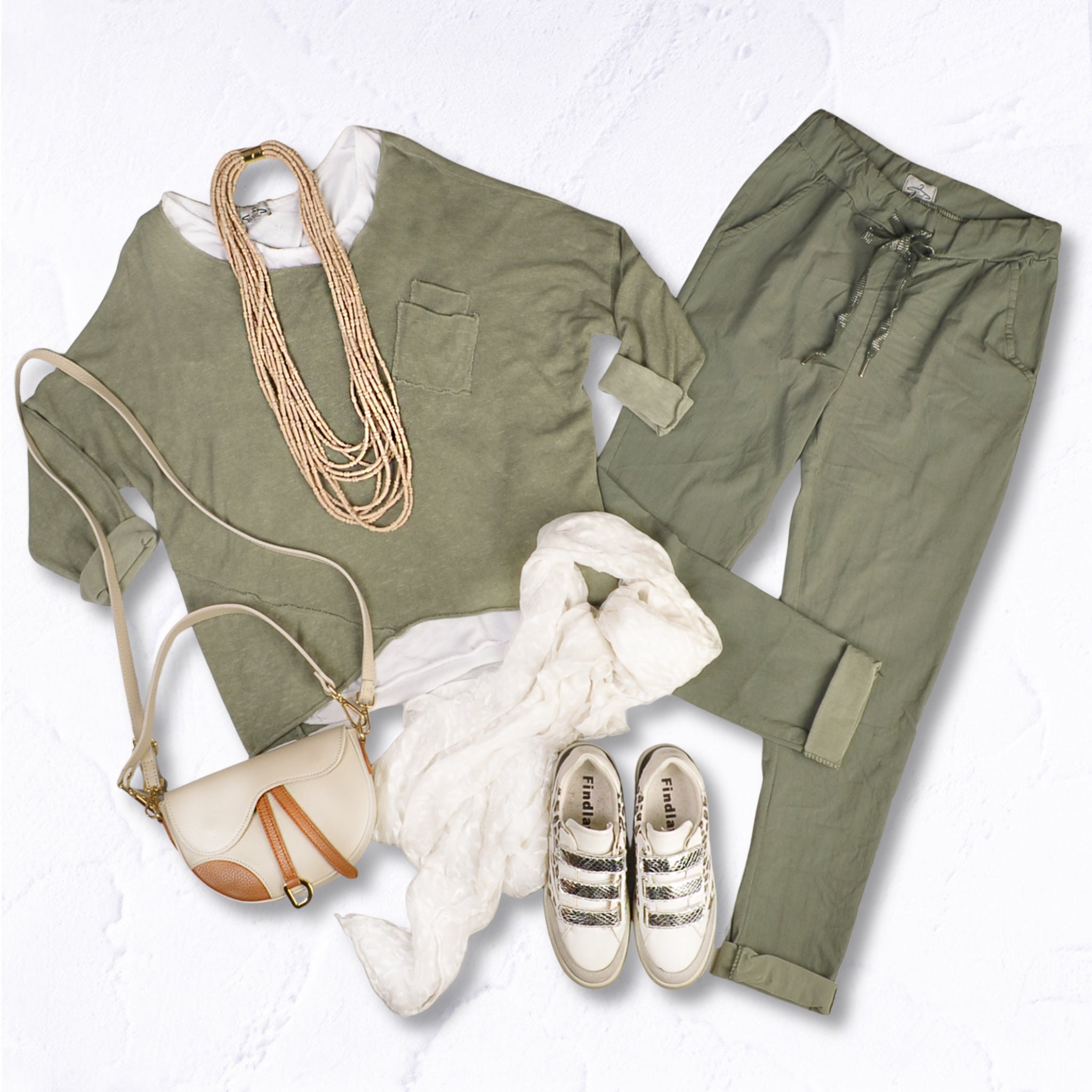 Pocket detail double layer overdyed top