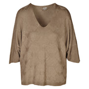 Multi diamante heart knit top