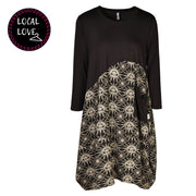 Nicci Suns Phoenix 2-textured dress