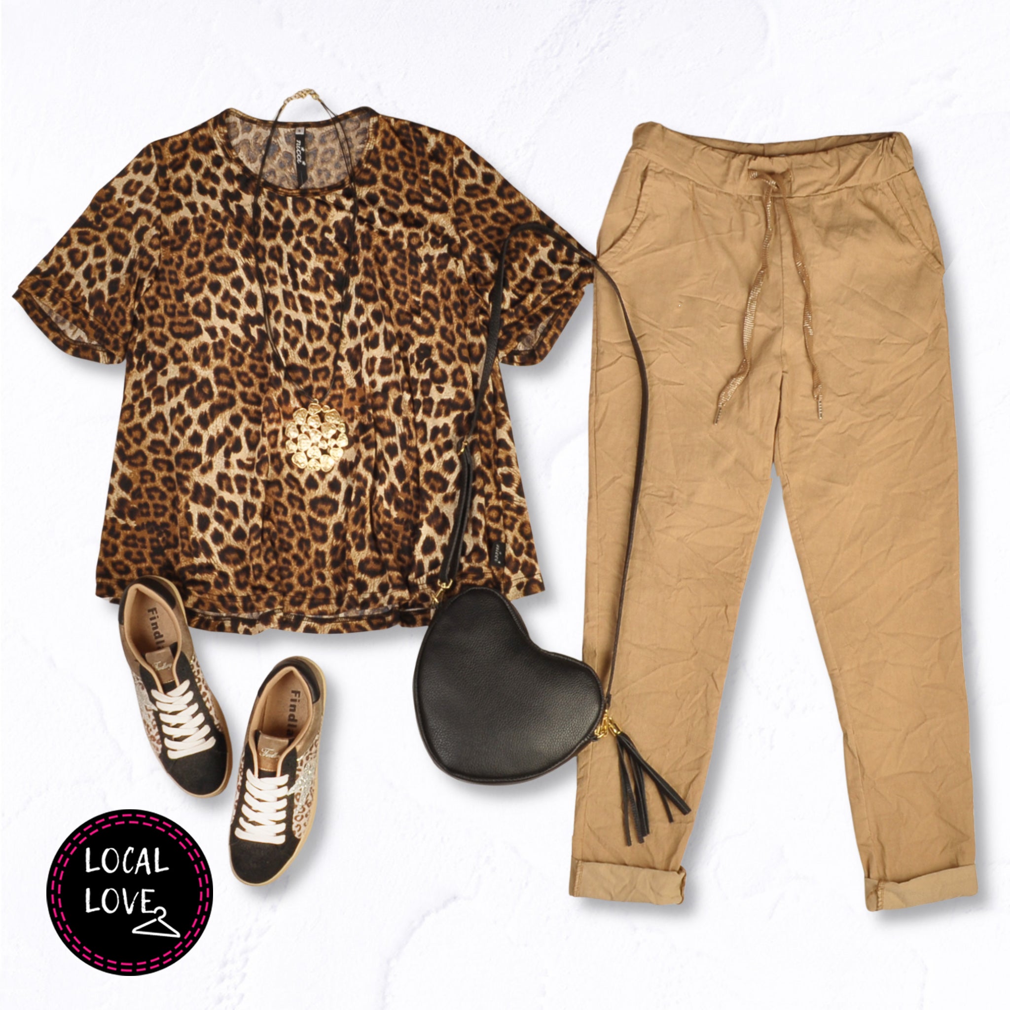 Nicci Bengal Kaden panel flare top