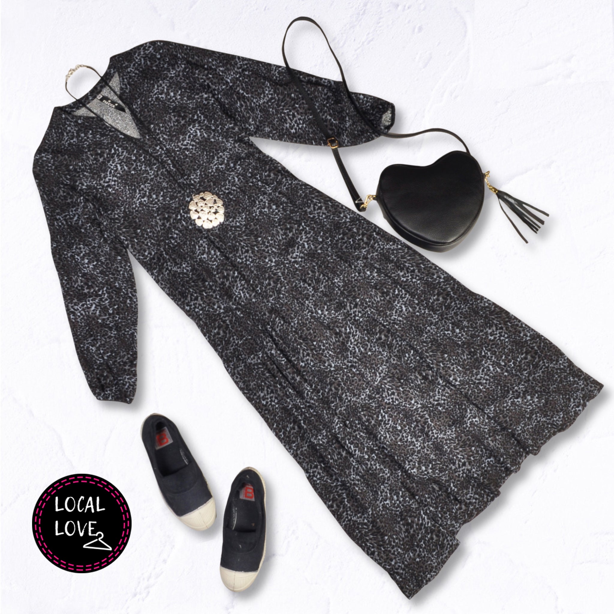 Nicci Korat Cybelle tiered dress