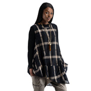 Window pane print oversized top