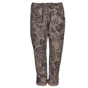 Word print pants
