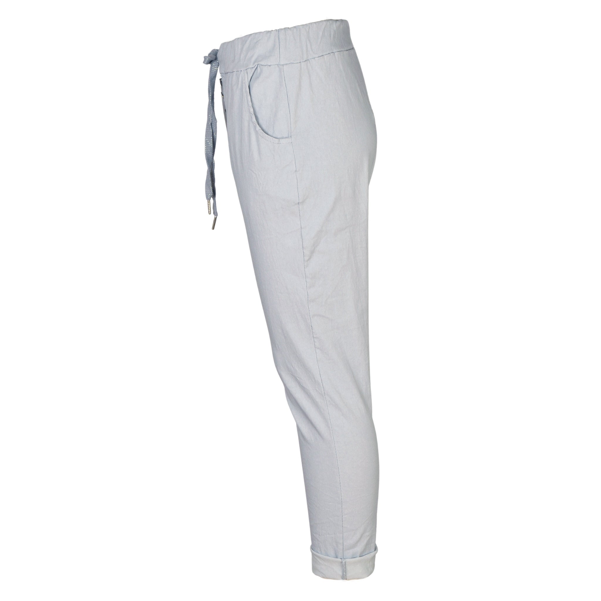 4 Button basic pants