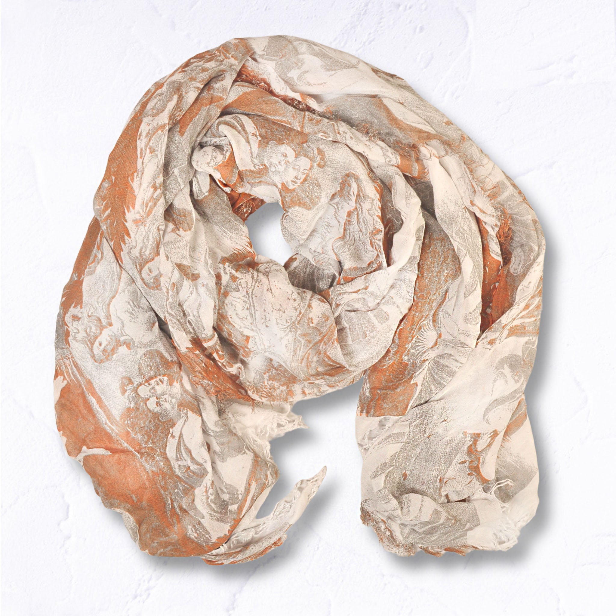 Birth of Venus print scarf