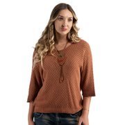 Overdyed batwing top