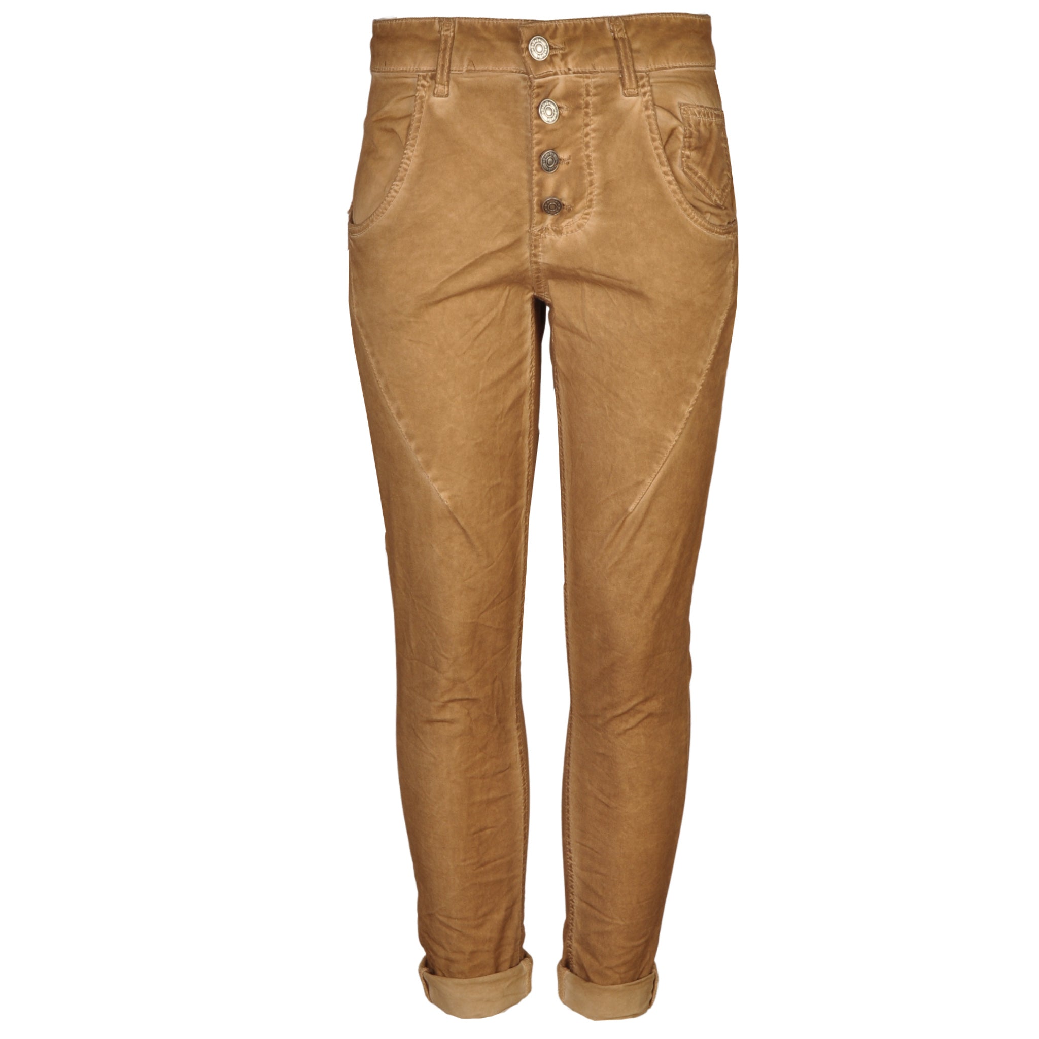 2-Textured overdyed pants