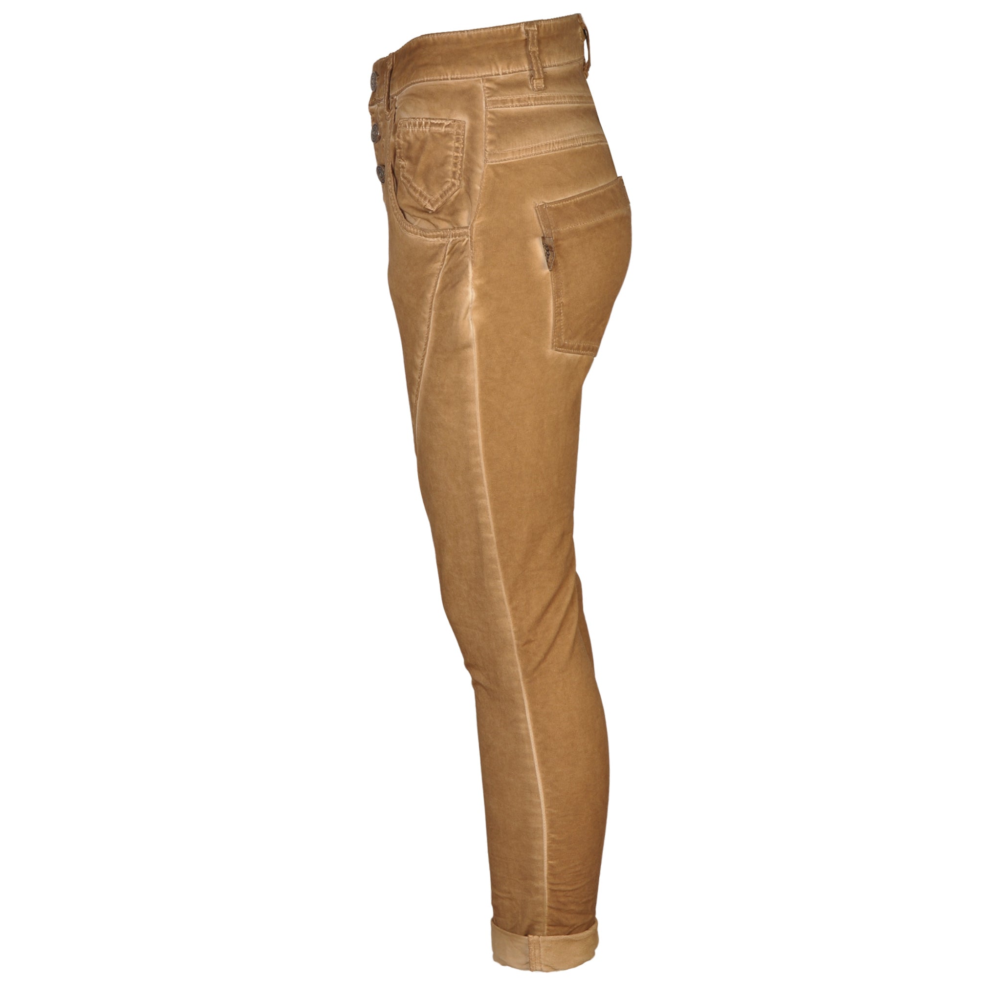 2-Textured overdyed pants