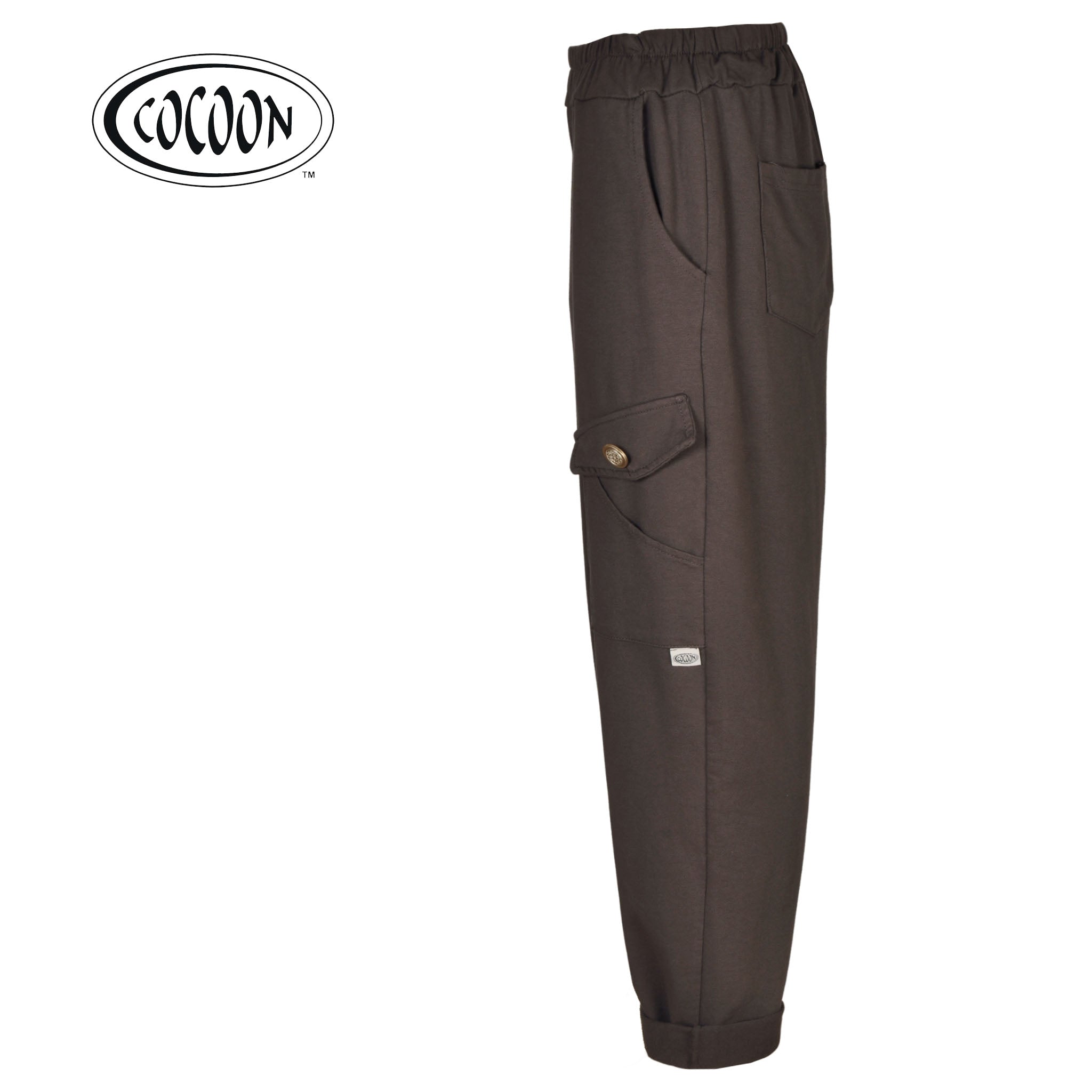 Cocoon cargo track pants