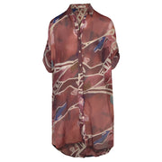 Abstract tunic shirt