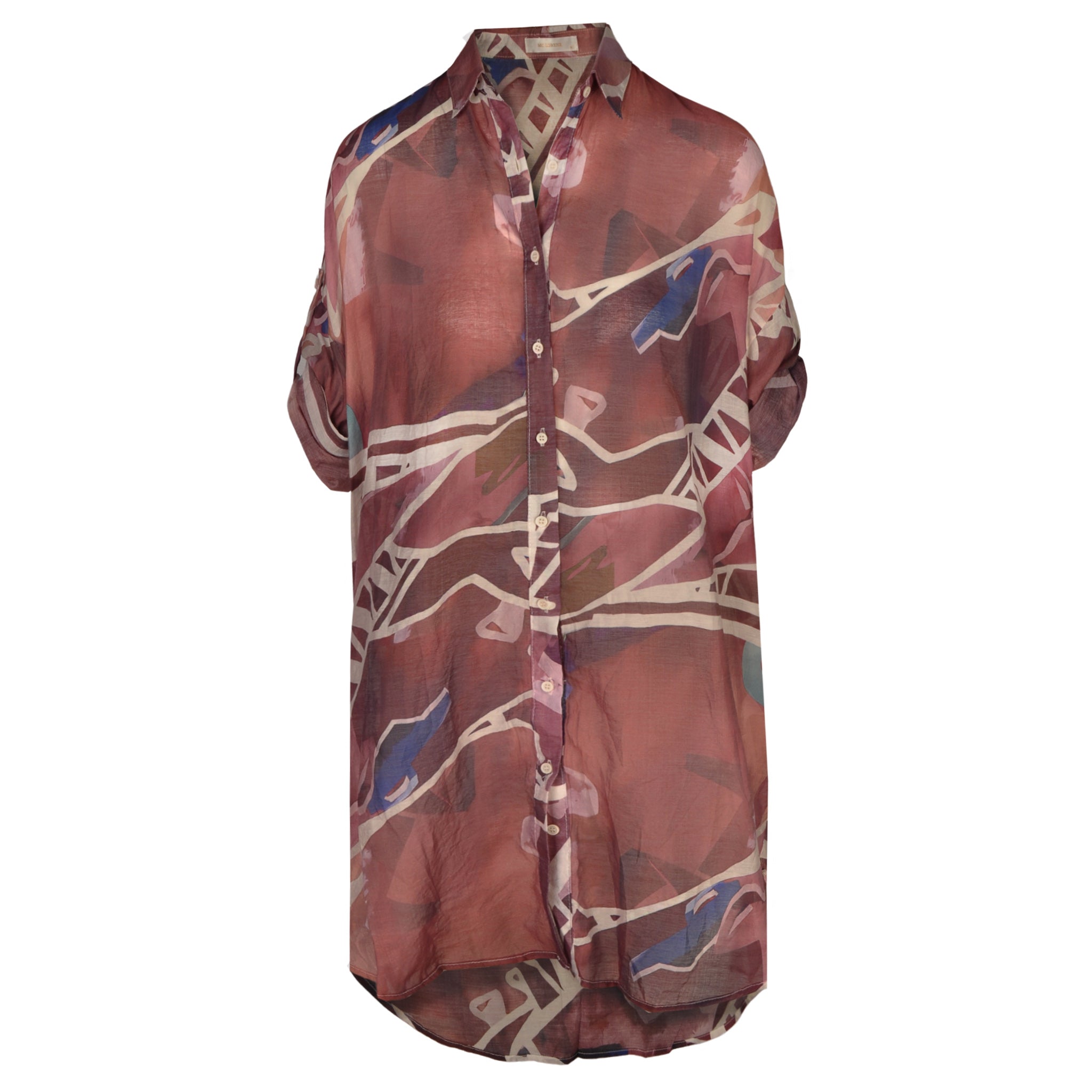 Abstract tunic shirt