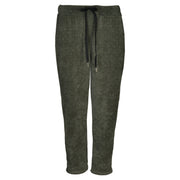 Diamante stud chenille pants