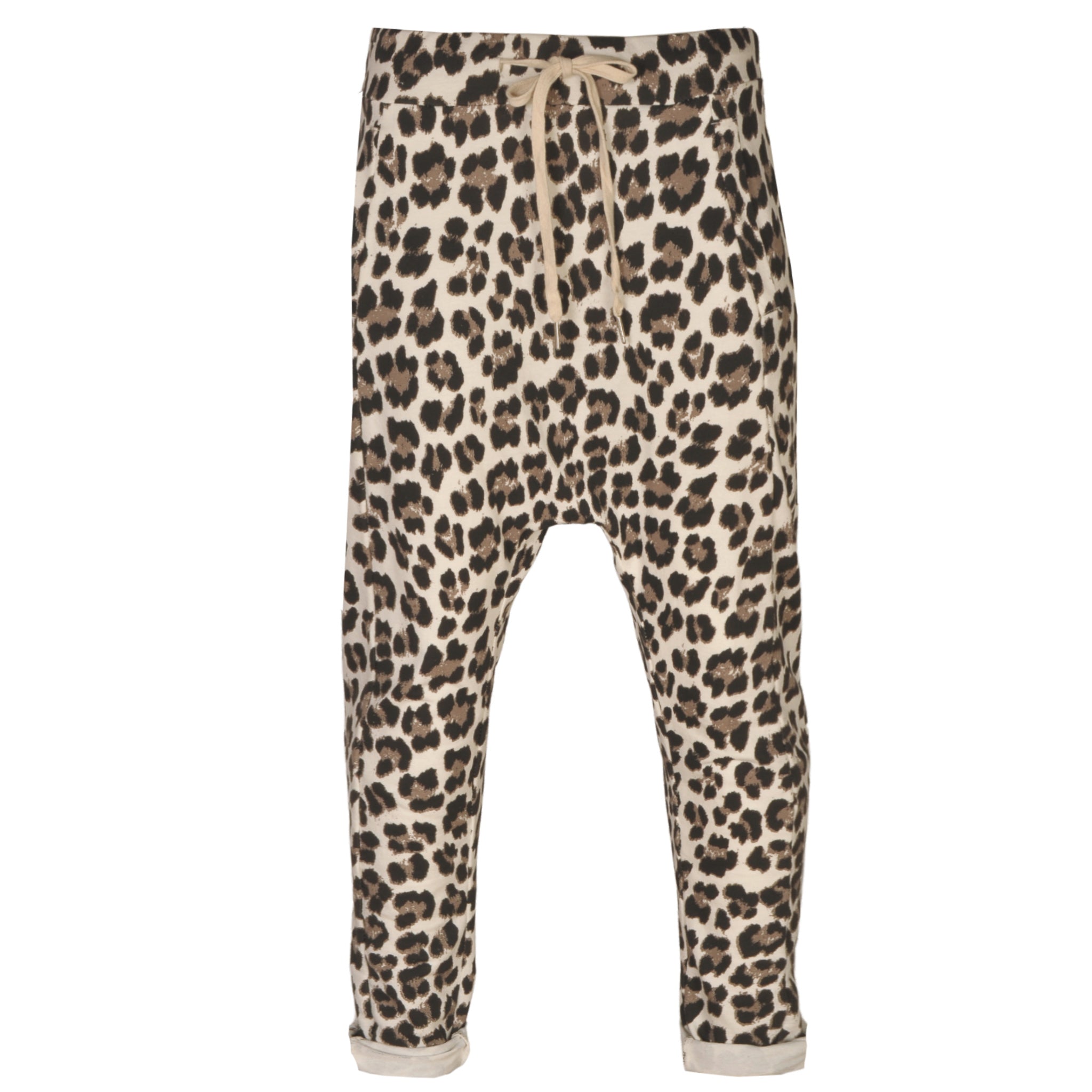 Animal print harem pant
