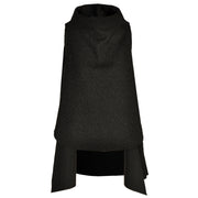 Funnel neck boucle hi-lo top