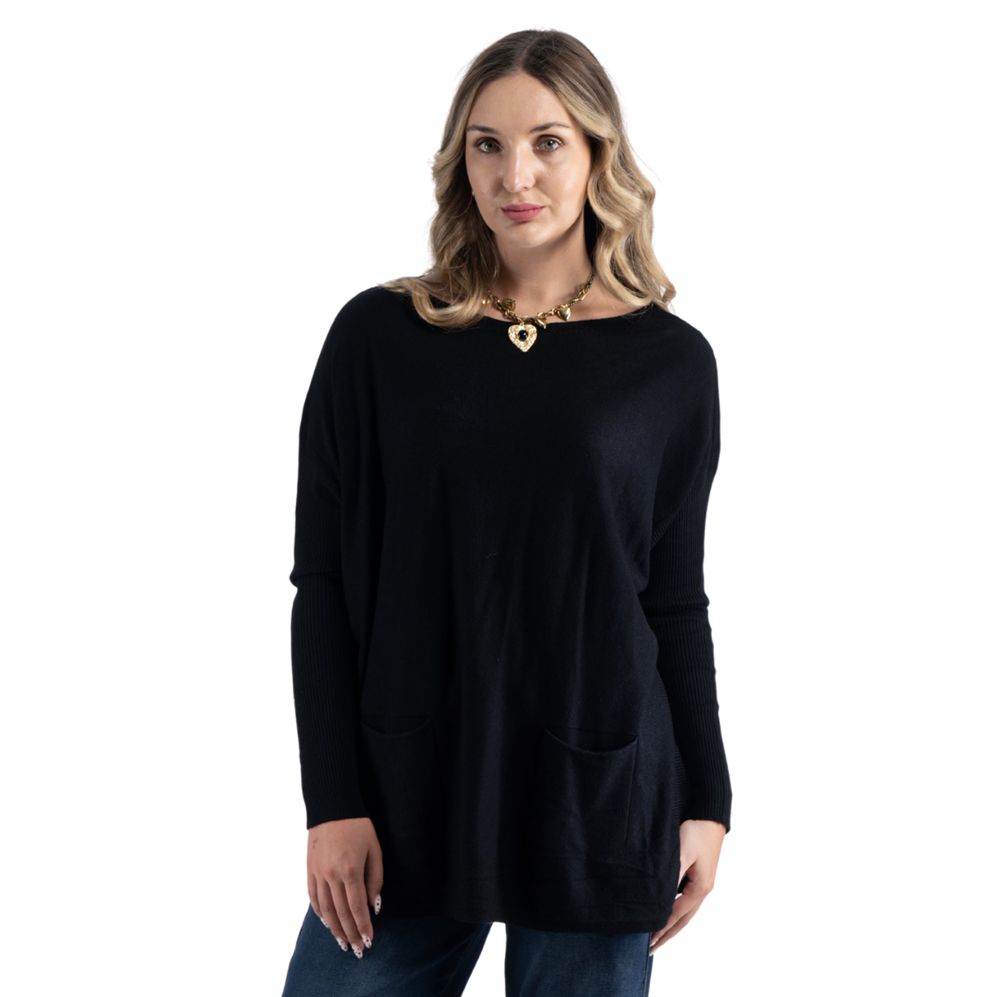 Oversized knit top