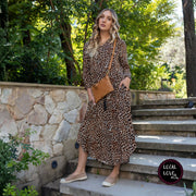 Nicci Blake Bonita leopard print dress