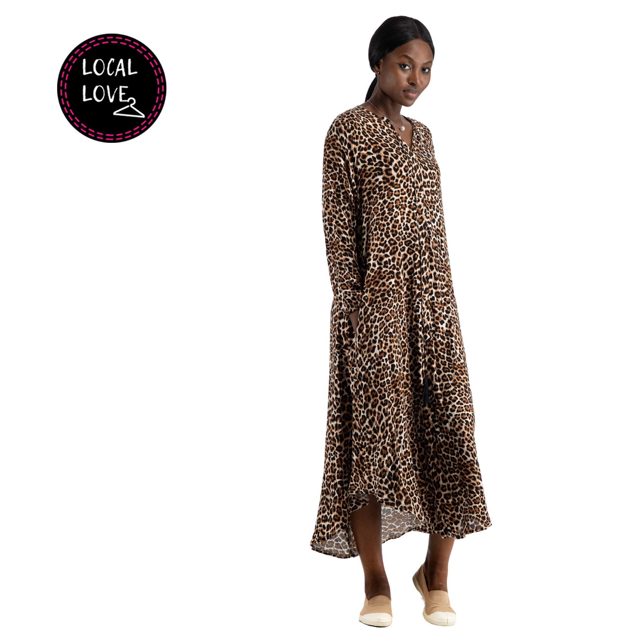 Nicci Blake Bonita leopard print dress