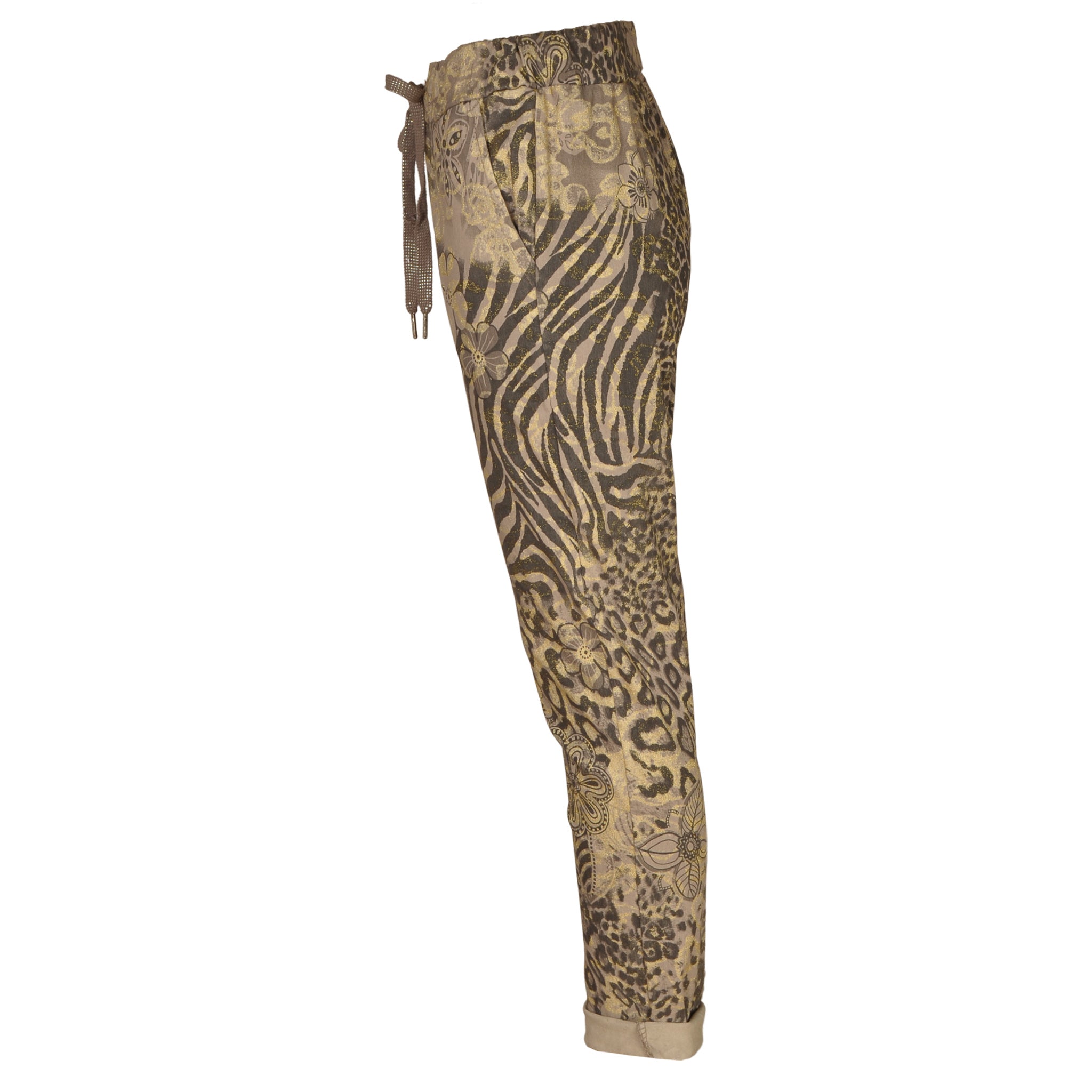 Glitter animal flower pant