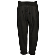 Drawstring dart balloon pants