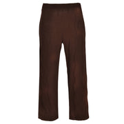 Straight leg cable knit pants