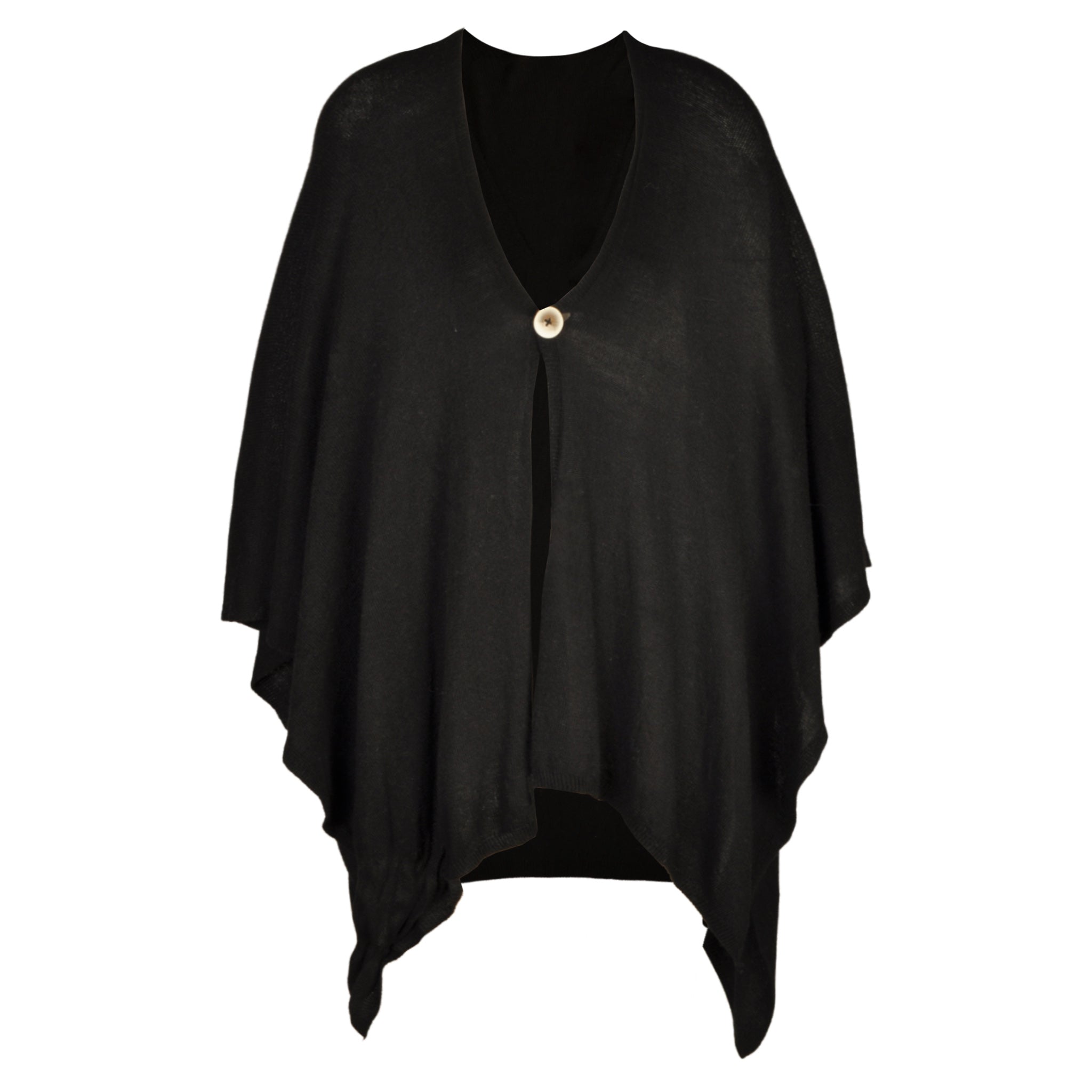 One button poncho