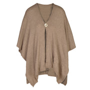 One button poncho