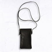 Genuine leather cell phone pouch