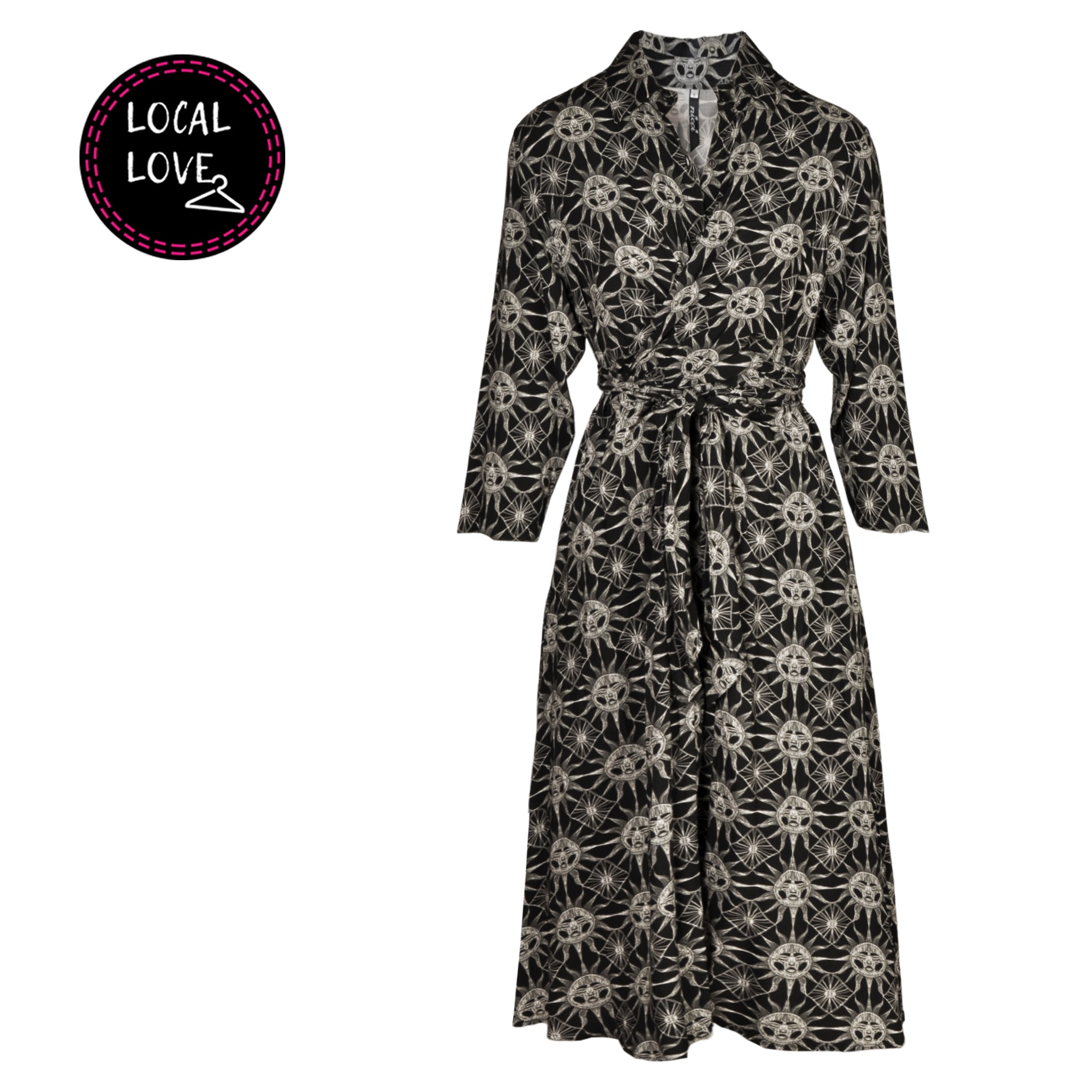 Nicci Libertas Selene sun wrap dress