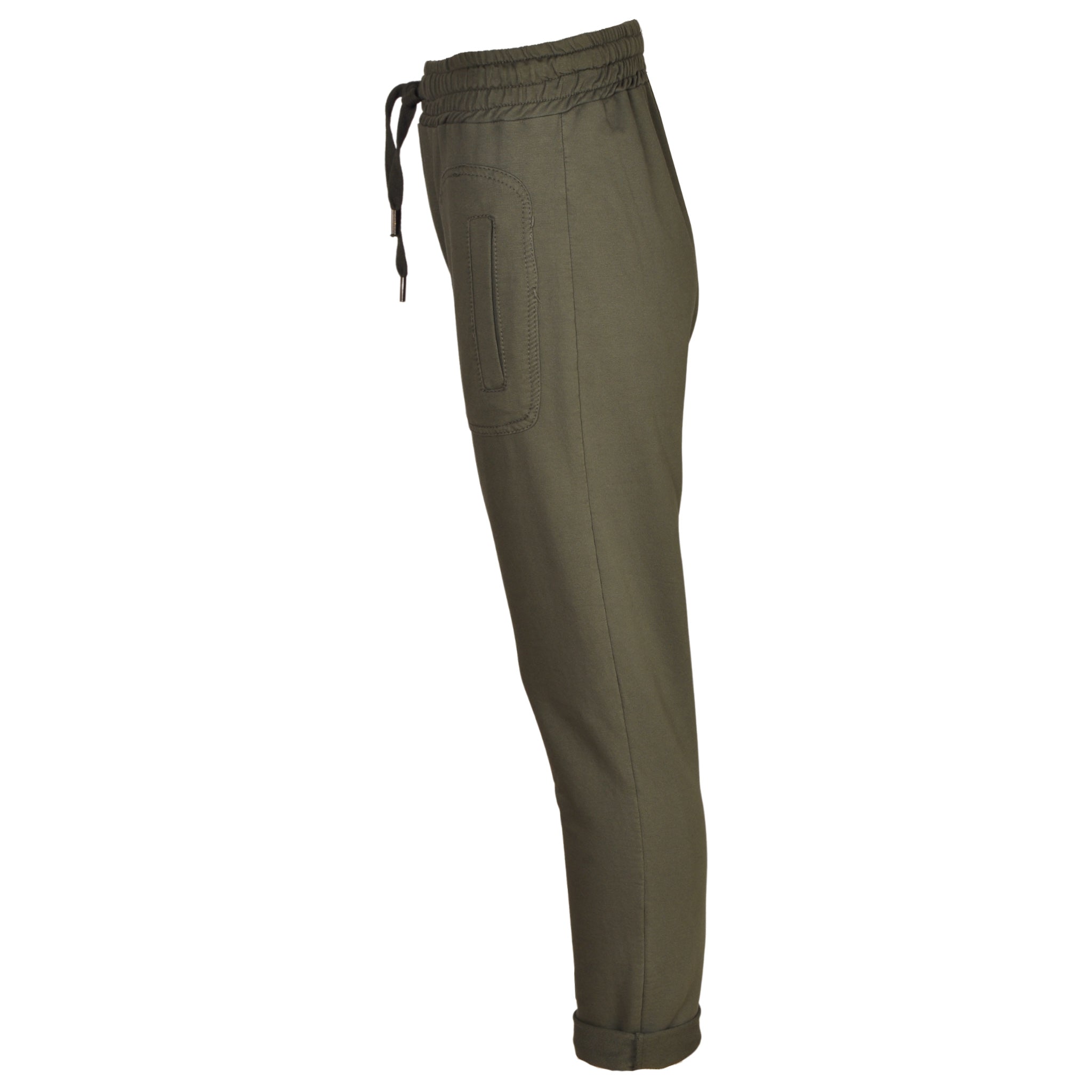 Drawstring track pants
