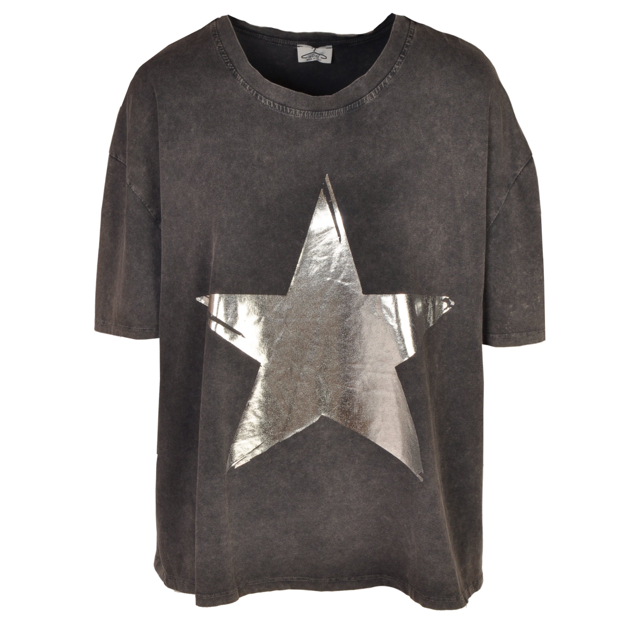 Giant foil star t-shirt