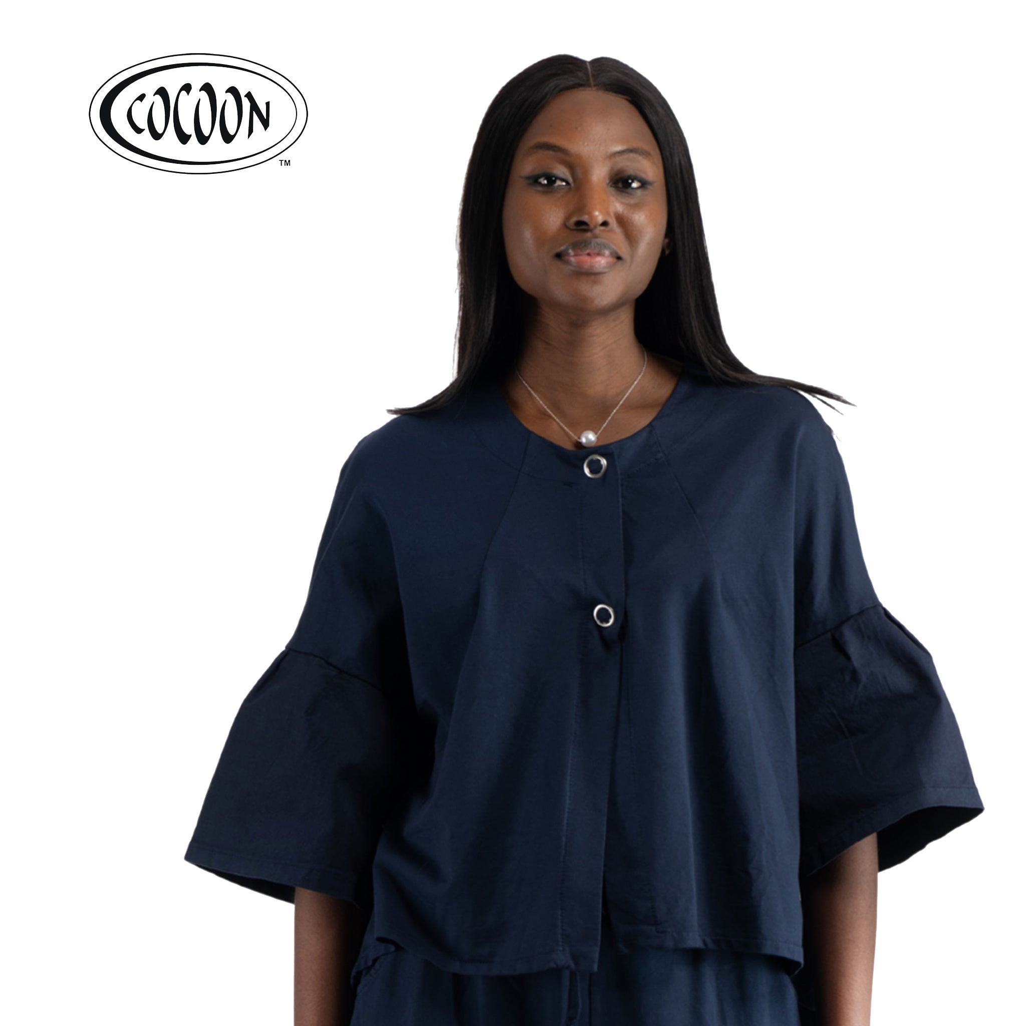 Cocoon swing cardi