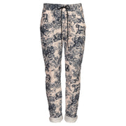Jungle toile print pants