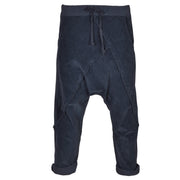 2-Textured raw-edge corduroy pants