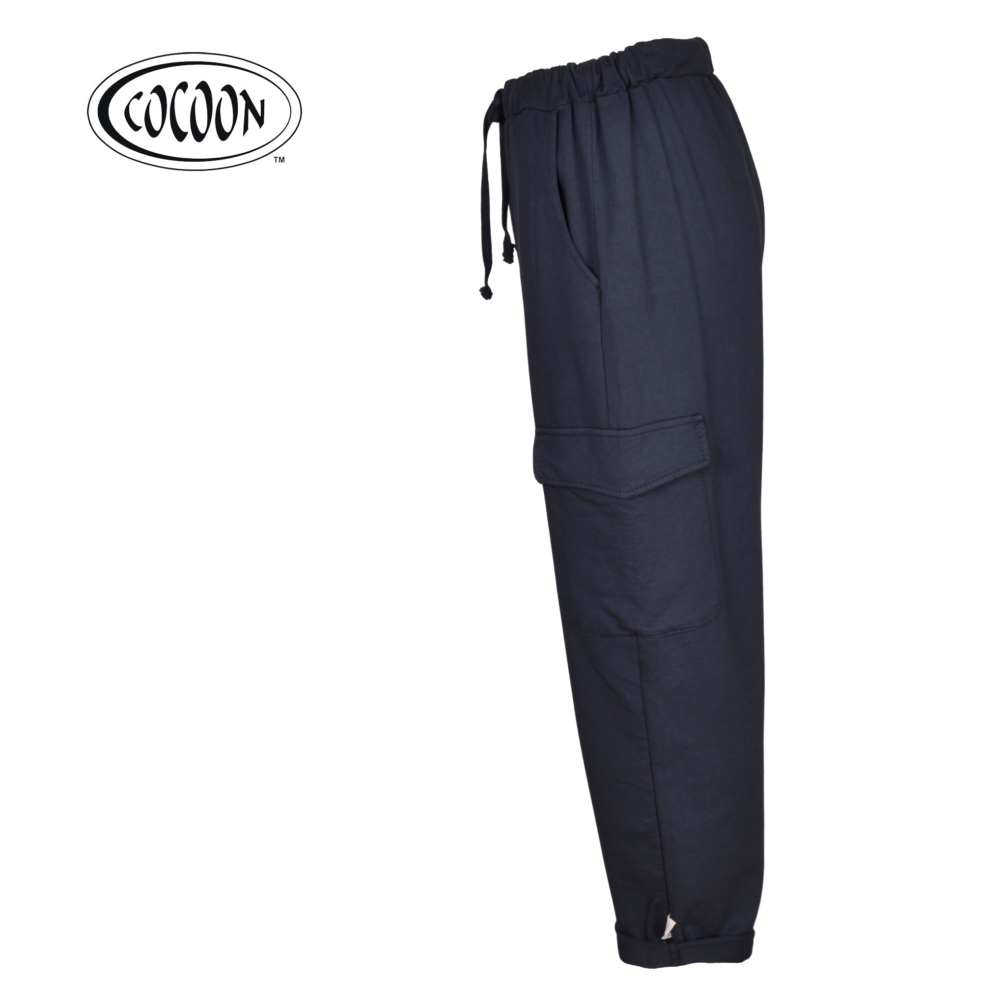 Cocoon cargo track pants