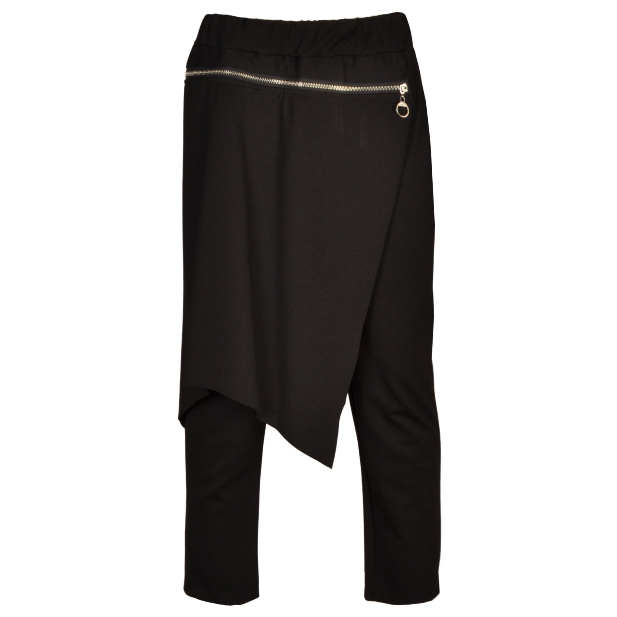 Zip wrap track pant