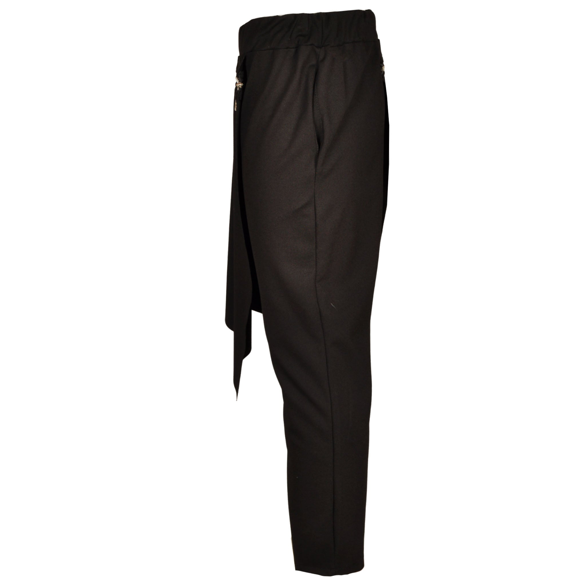 Zip wrap track pant