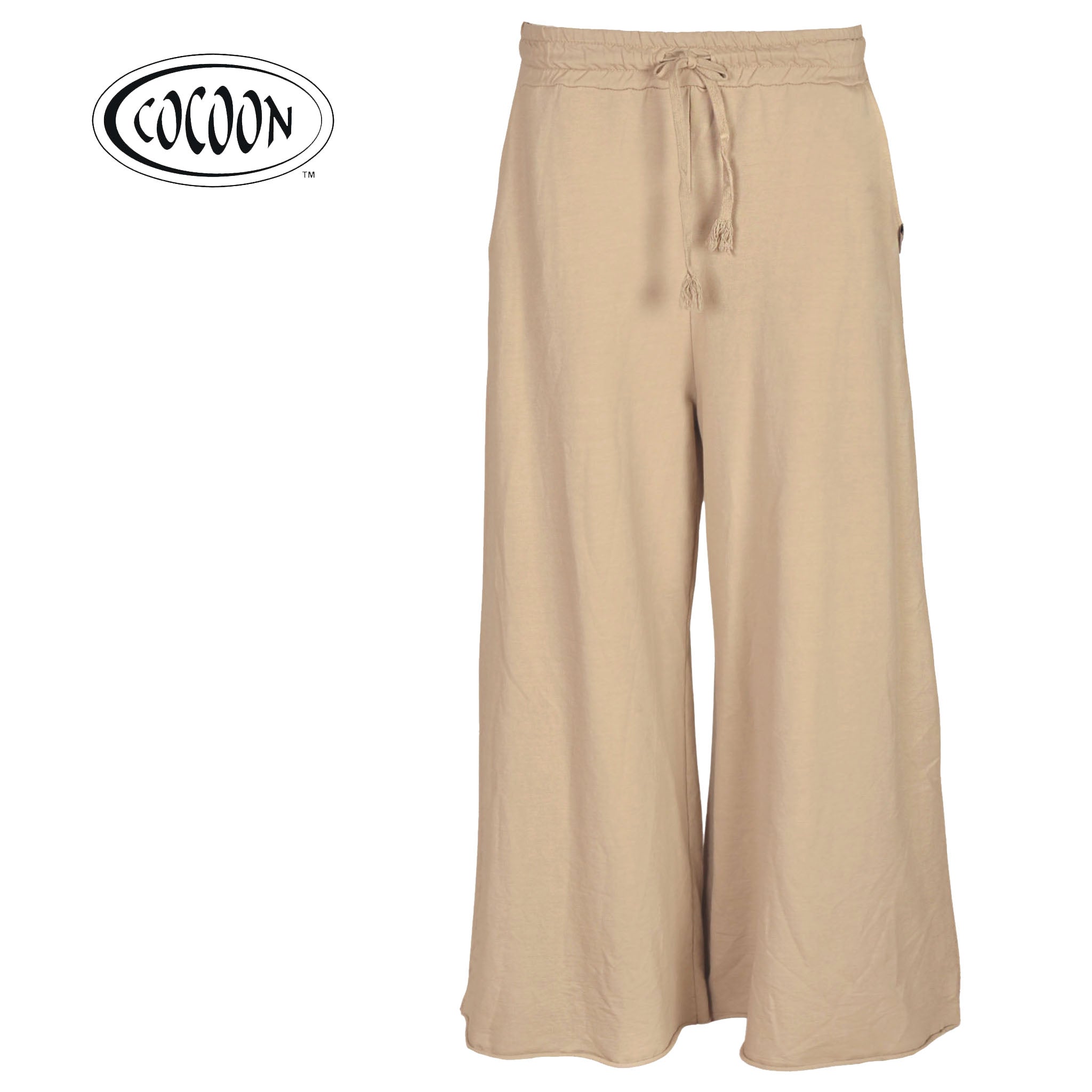 Flared leg track pant