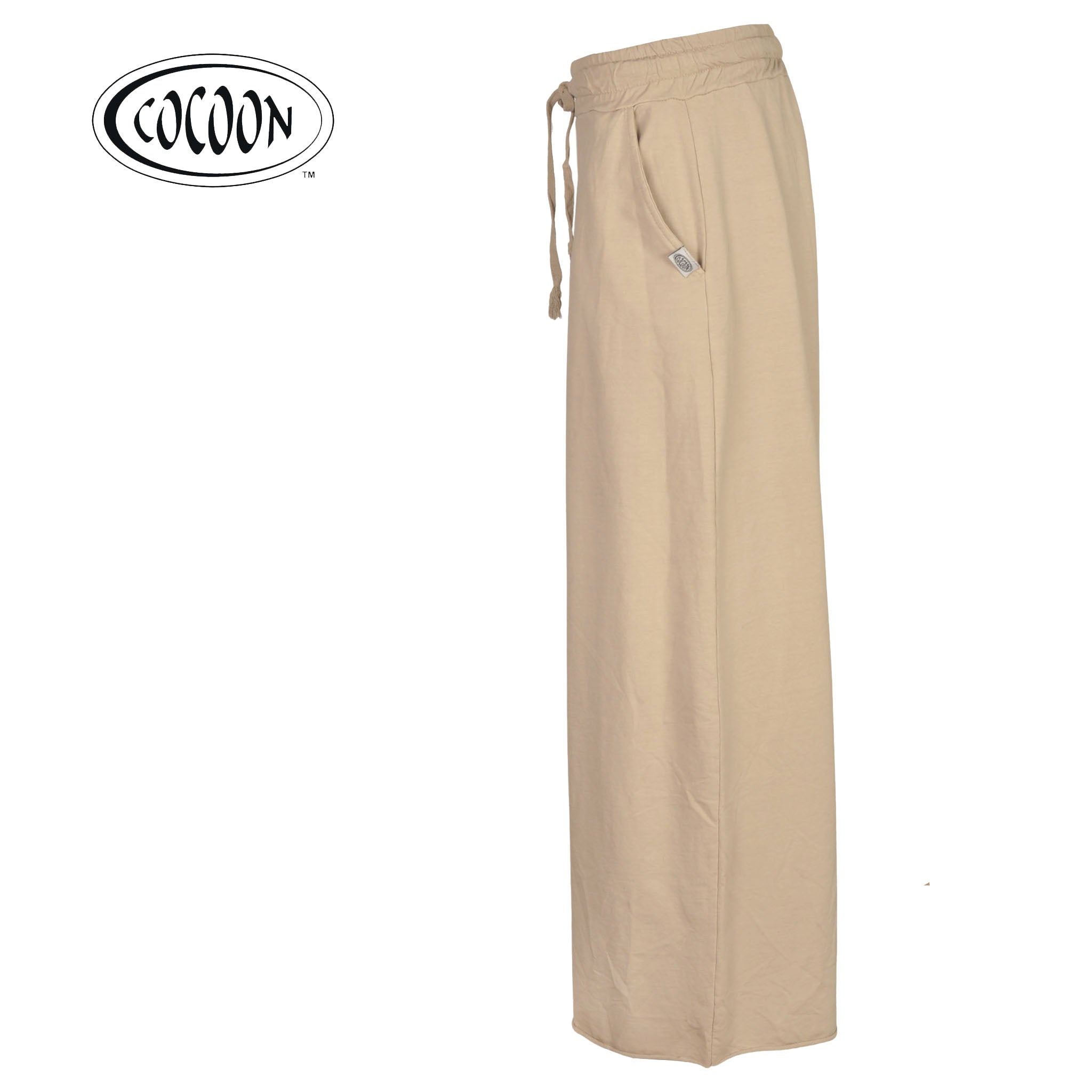 Flared leg track pant
