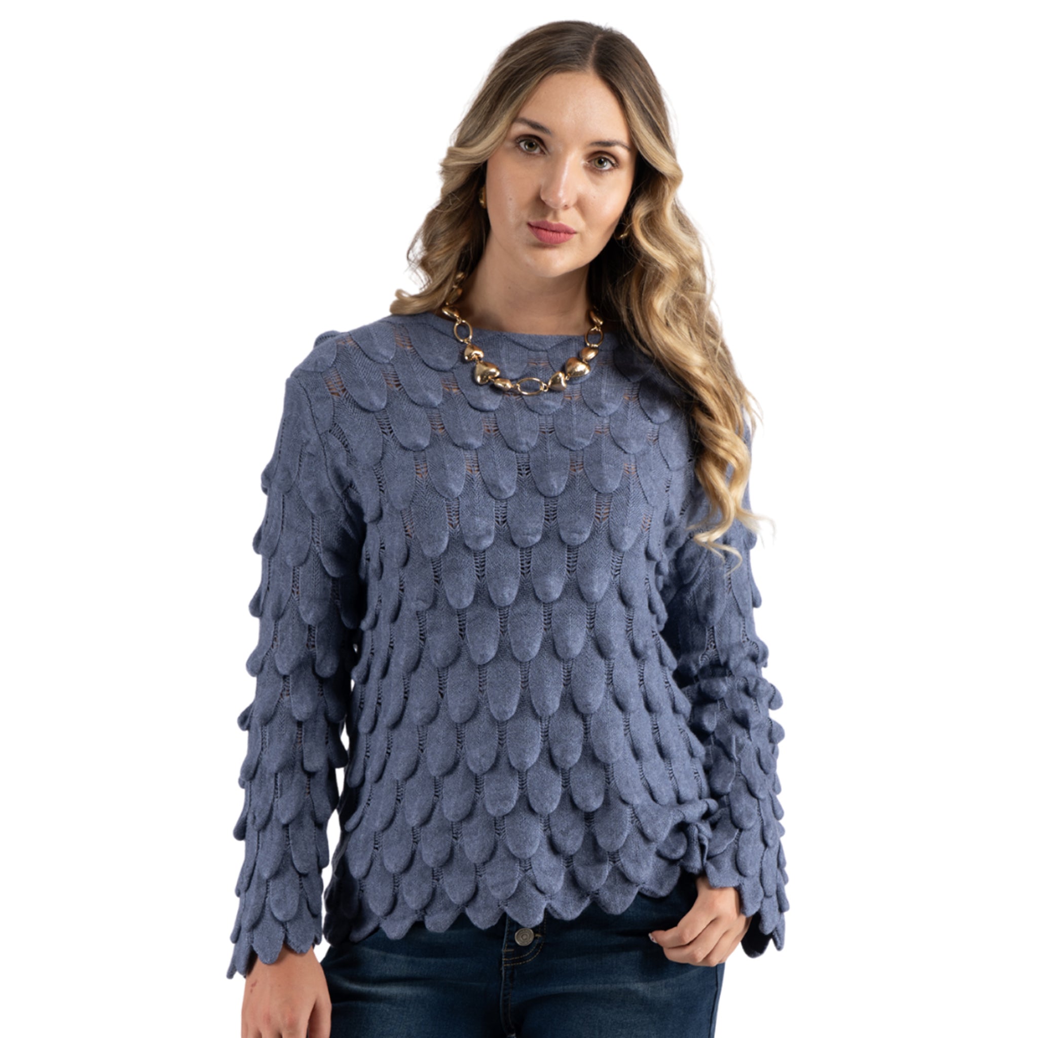 Armadillo knit top