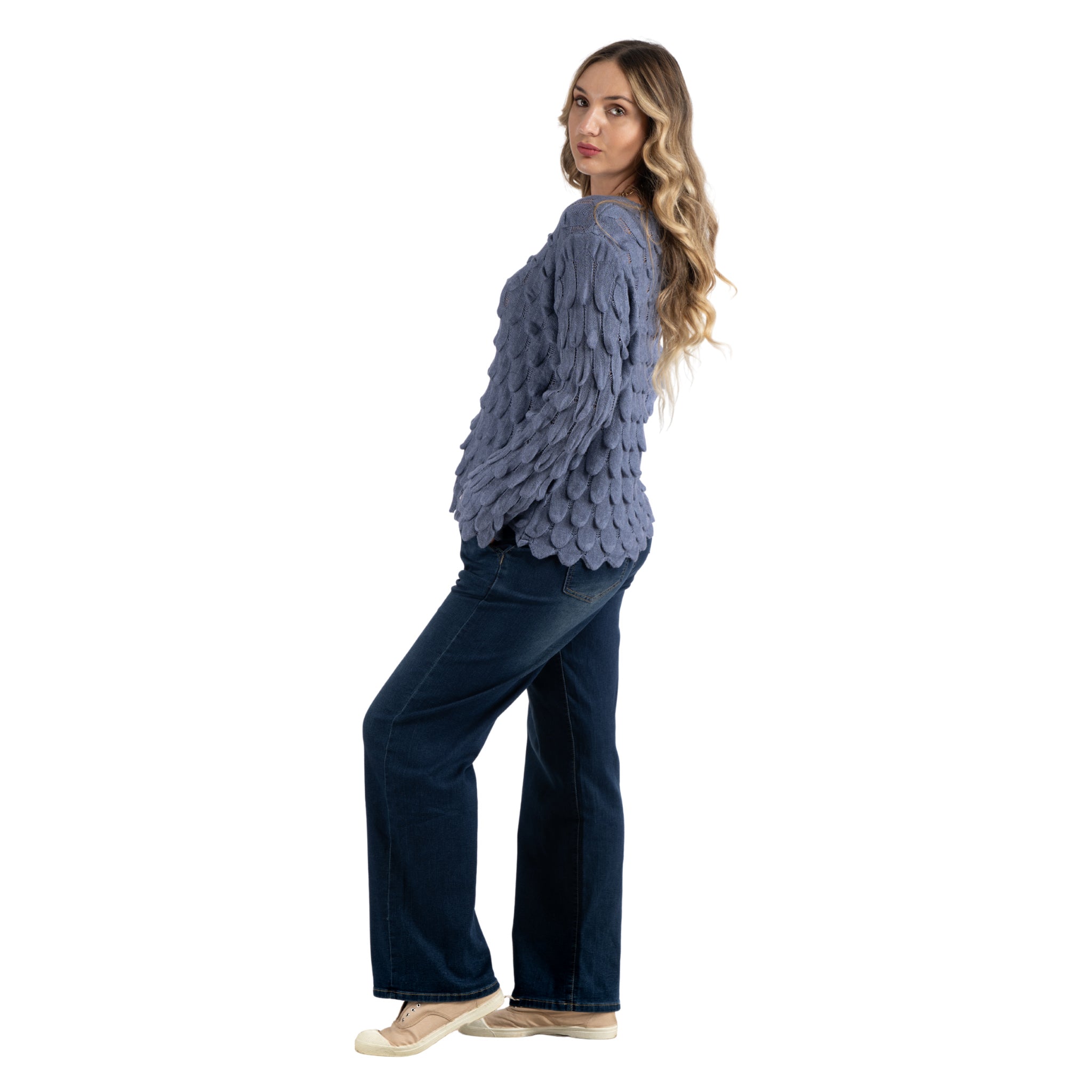 Armadillo knit top