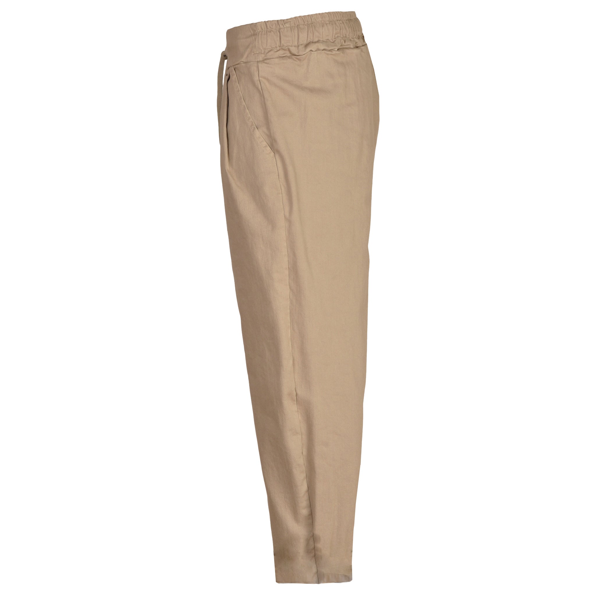 Drawstring dart balloon pants