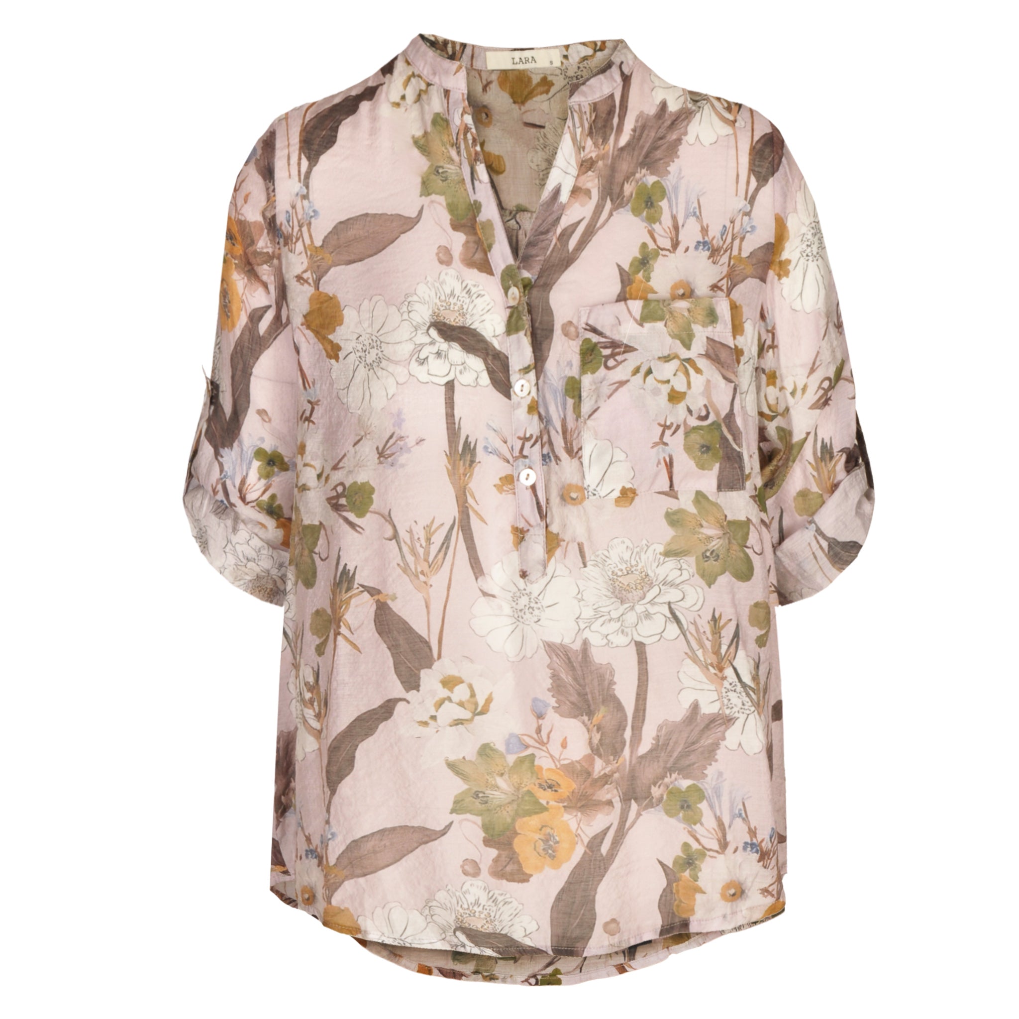 Floral print shirt