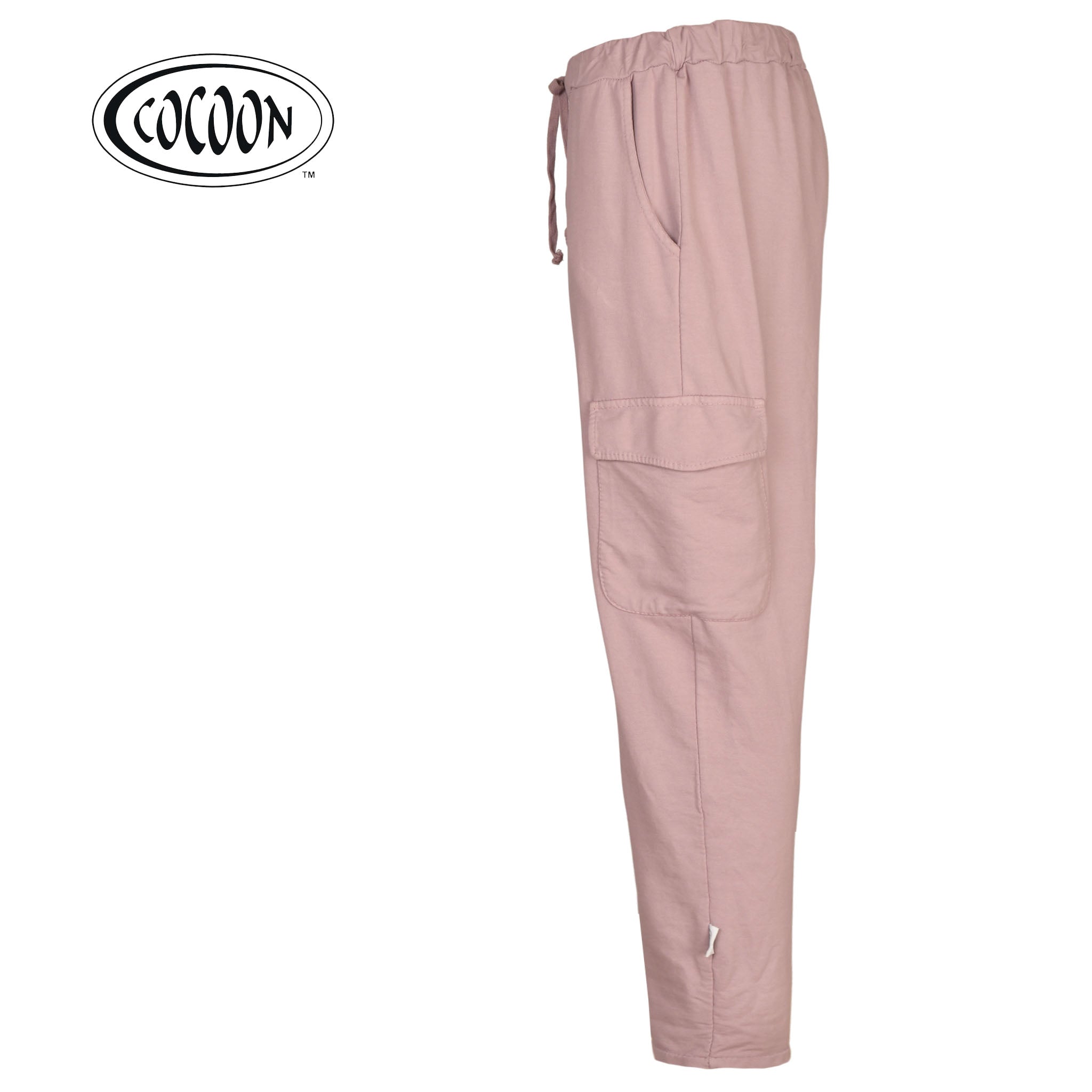 Cocoon cargo track pants